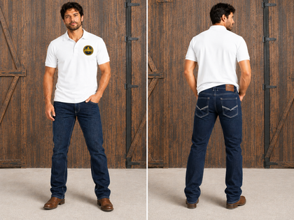 JORBEL J1 Modern straight Jeans Dark Blue
