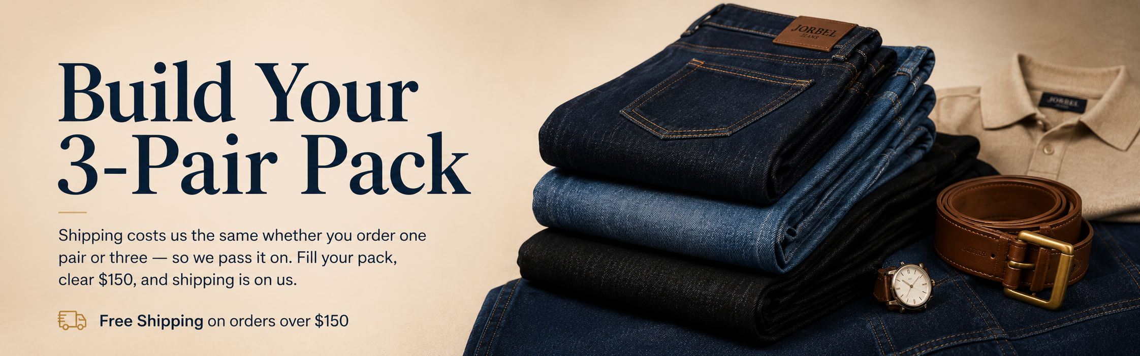 Build Your 3-Pair Pack