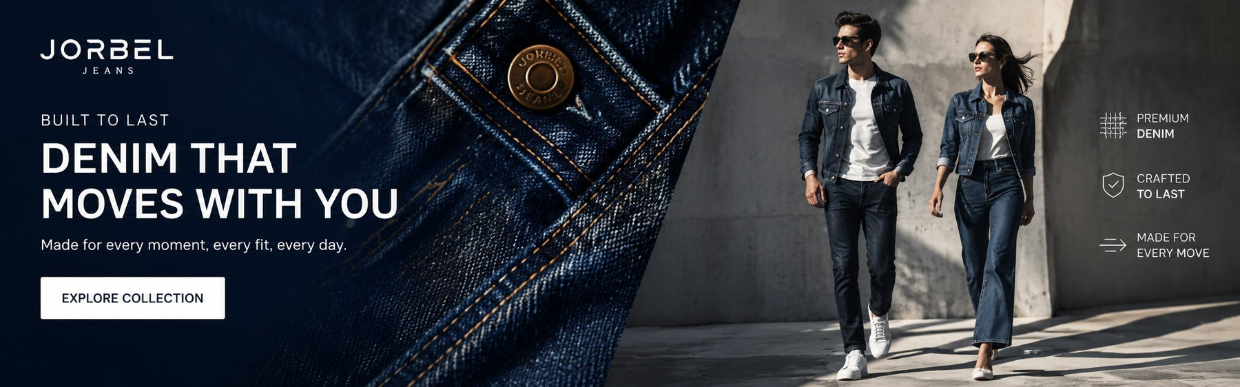 Denim that moves with you