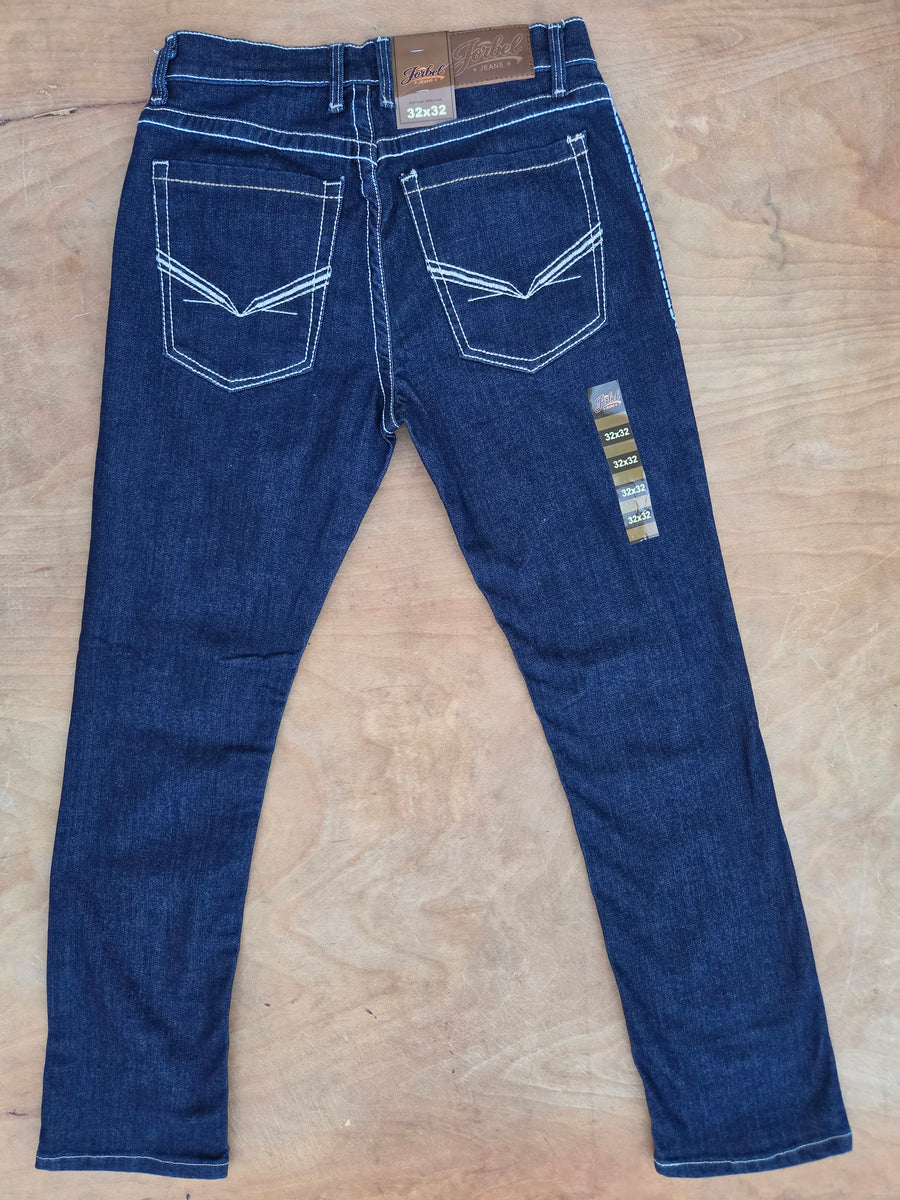 JORBEL J1 Modern straight Jeans Dark Blue