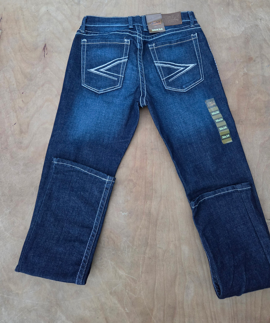 JORBEL J2 Modern straight Jeans – Dark Blue Faded