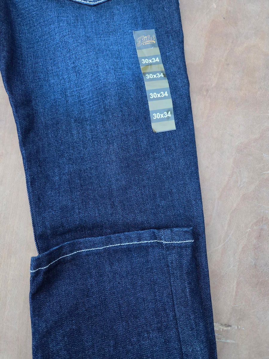 JORBEL J2 Modern straight Jeans – Dark Blue Faded
