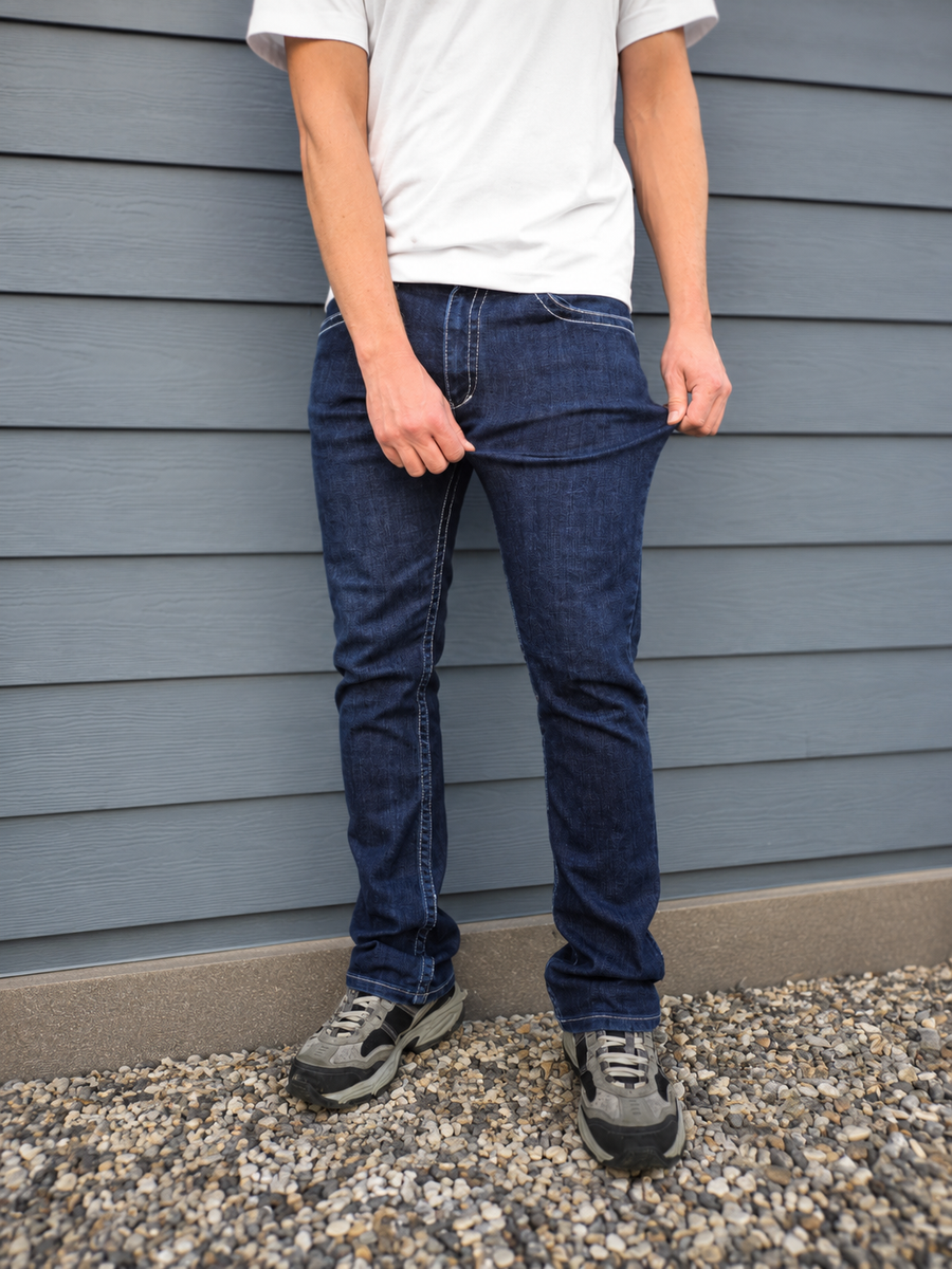 JORBEL J1 Modern straight Jeans Dark Blue