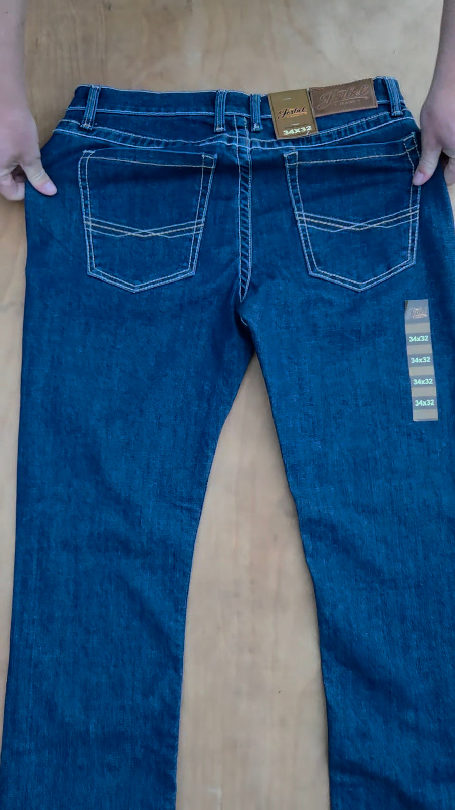 JORBEL J3 Modern Straight Jeans – Classic Pocket